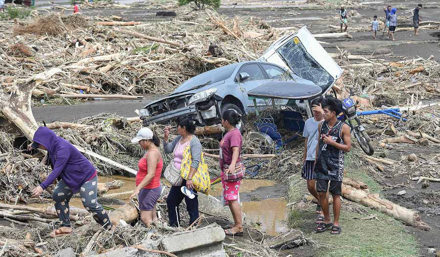 फिलिपिन्समा उष्णकटिबन्धीय आँधी ‘ट्रामी’का कारण ४६ जनाको मृत्यु, २० बेपत्ता