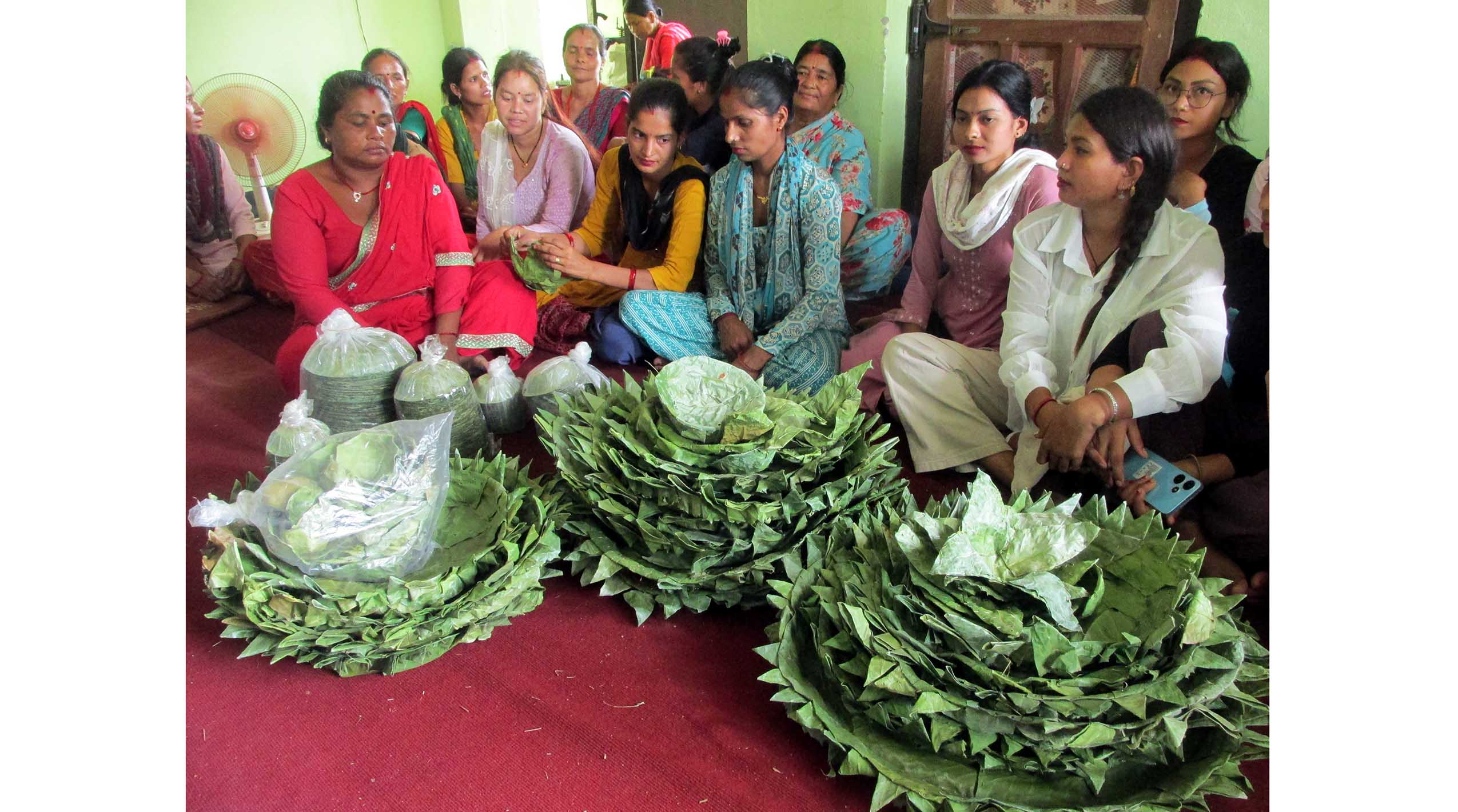 दुनाटपरी उद्योगमार्फत उद्यमी बन्दै महिला