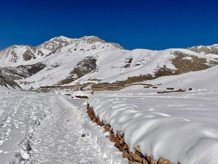 हिमपातपछि हुम्लाका  किसानमा खुसीयाली