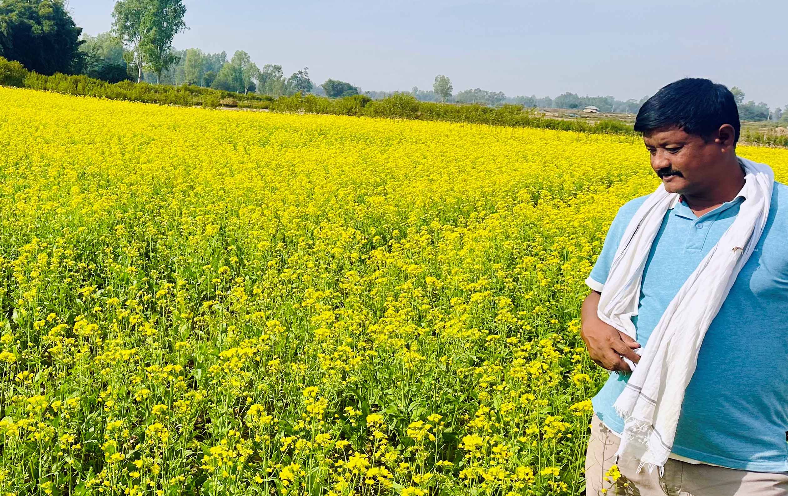 राजनीतिसँगै कृषिकर्ममा पूर्वप्रमुख चौधरी