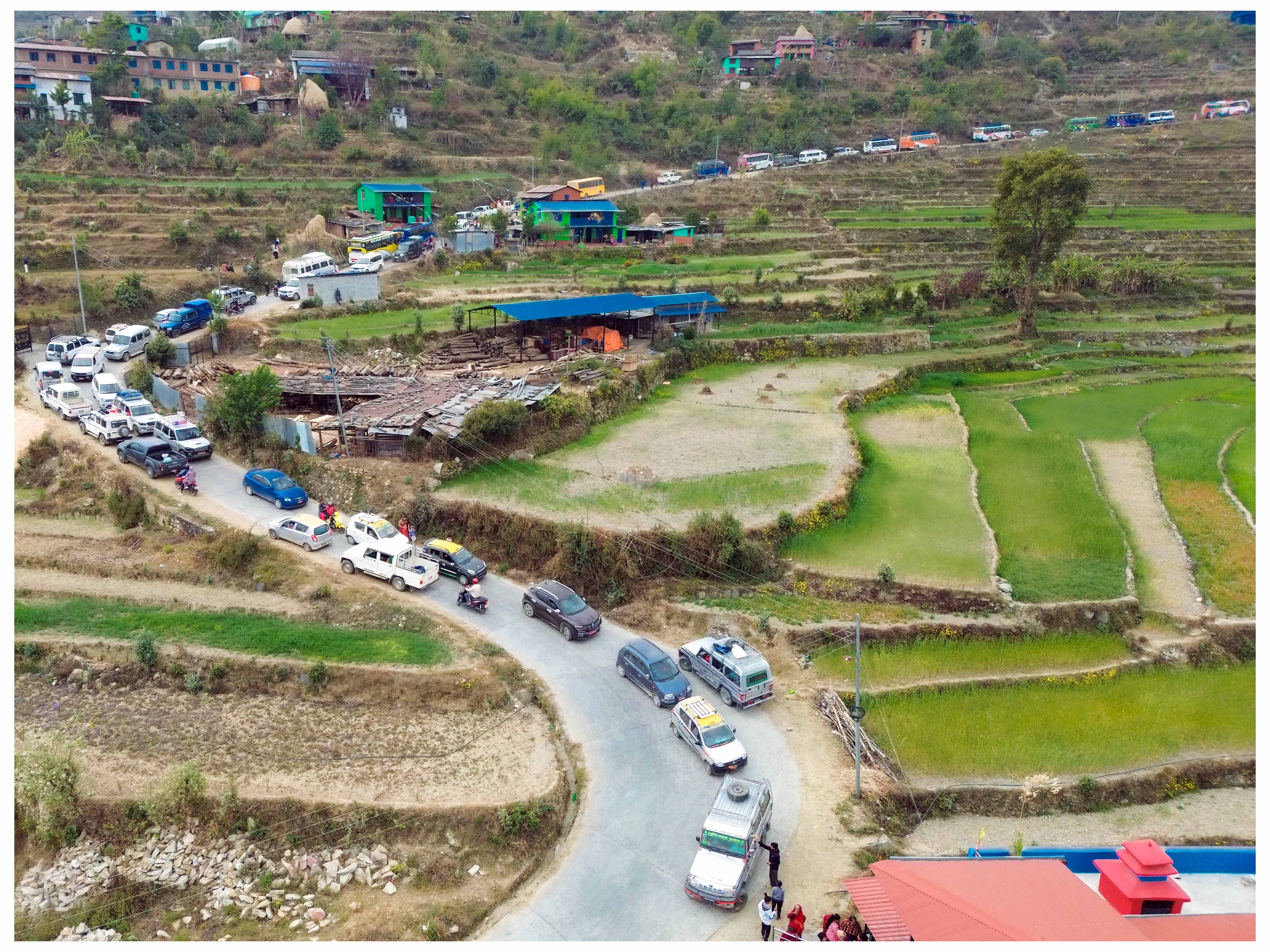 पञ्चकोटमा धार्मिक पर्यटकको घुइँचो