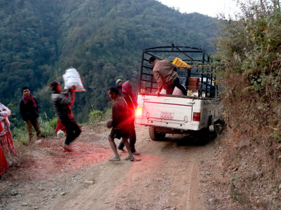 चेपाङ गाउँमा कृषि एम्बुलेन्सले ल्याएको परिवर्तन