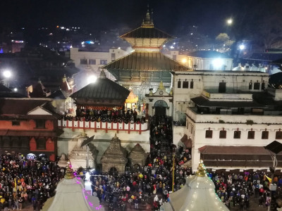 करिव १० लाख भक्तजनद्वारा महाशिवरात्रिमा पशुपतिनाथको दर्शन