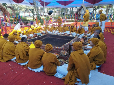 ऐतिहासिक अतिरुद्र विश्वकल्याण विराट महायज्ञ सम्पन्न