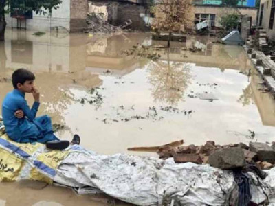 अफगानिस्तानमा बाढीका कारण १० जनाको मृत्यु