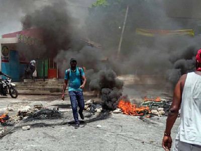 हाइटी गिरोहको आक्रमणमा दुई जनाको मृत्यु , पाँच हजार विस्थापित