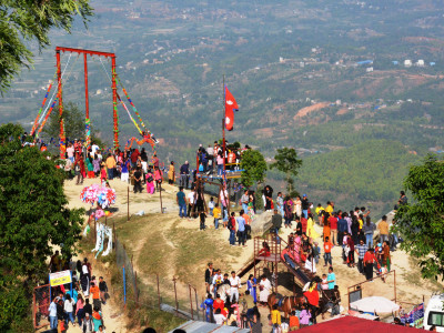 काभ्रेका पर्यटकीय क्षेत्र पर्यटकले भरिभराउ