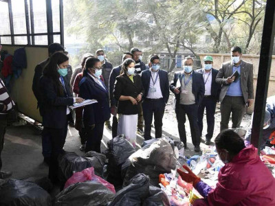 महानगरले रोक्यो कान्ति अस्पतालको फोहोर संकलन