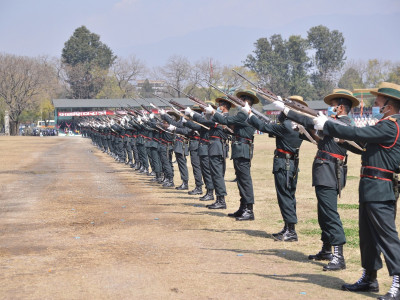 तस्बिरमा सेना दिवस