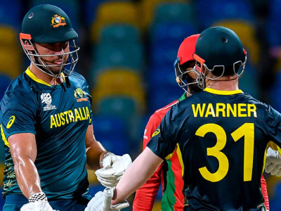 टी–२० विश्वकप क्रिकेटमा अस्ट्रेलियासँग ओमान ३९ रनले पराजित