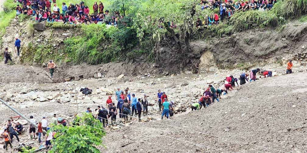 धार्चे पहिरो: बेपत्ताको खोजी जारी